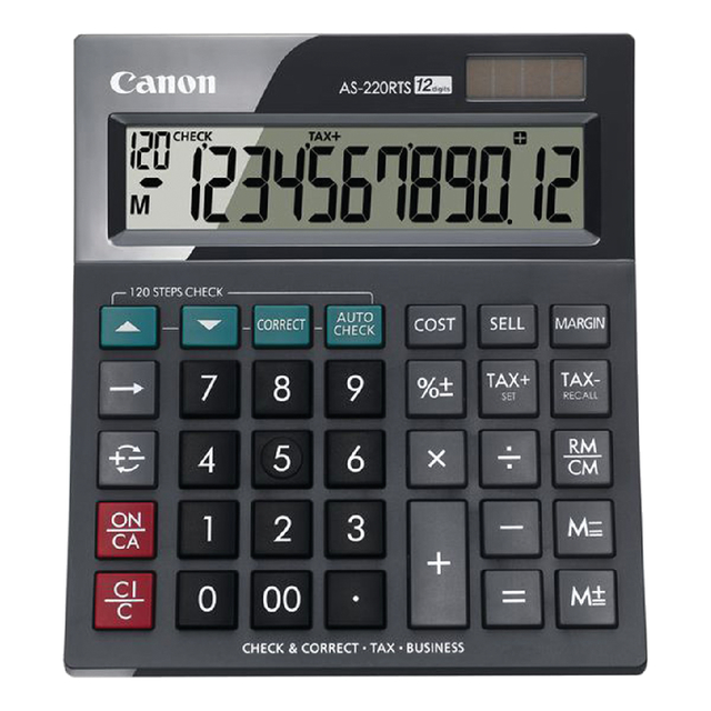 [4898B001AB] Rekenmachine Canon AS-220RTSs