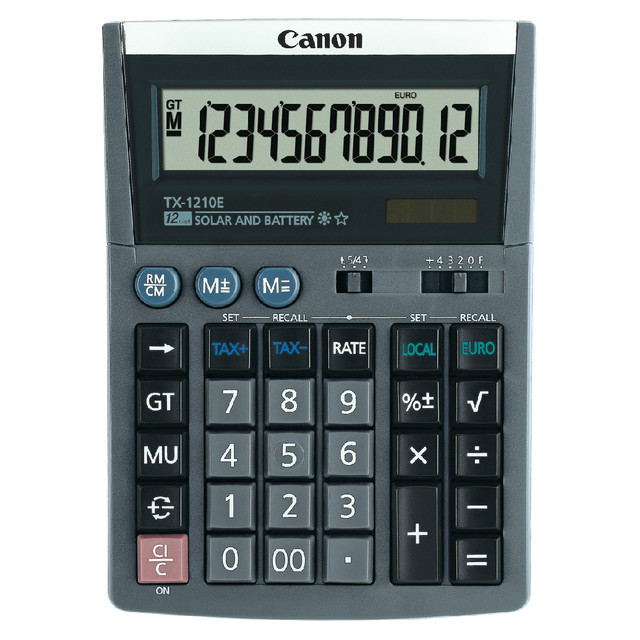 [4100A014AB] Rekenmachine Canon TX-1210E