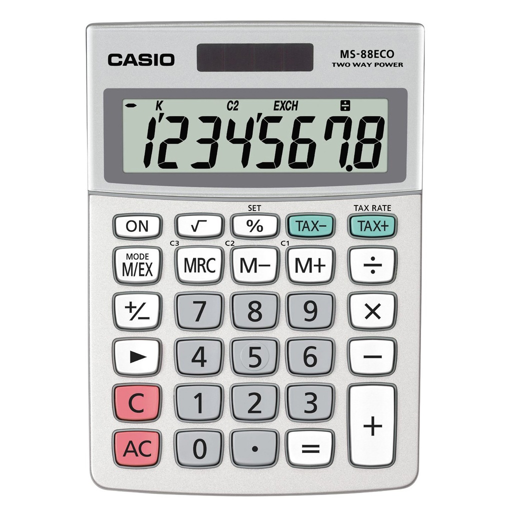 [MS-88ECO] Rekenmachine Casio MS-88ECO