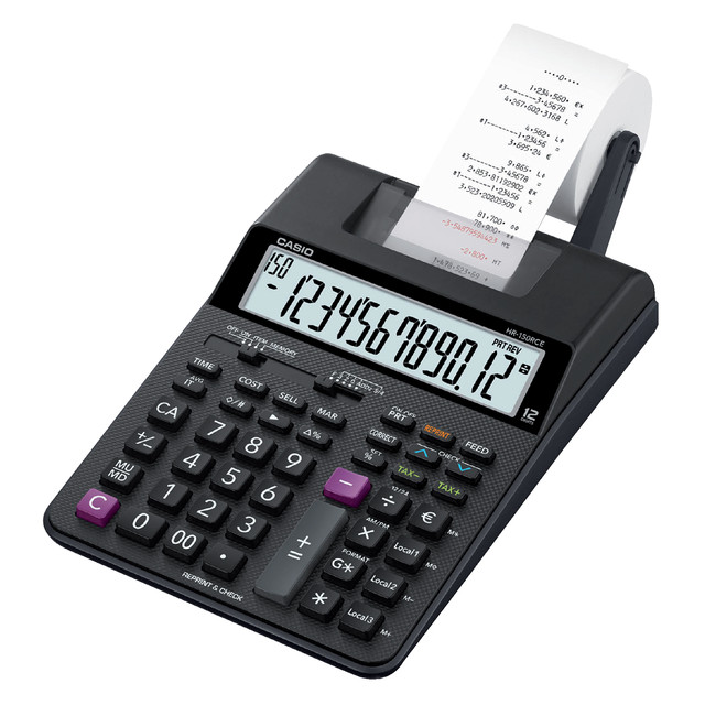 [HR-150RCE] Rekenmachine Casio HR-150RCE