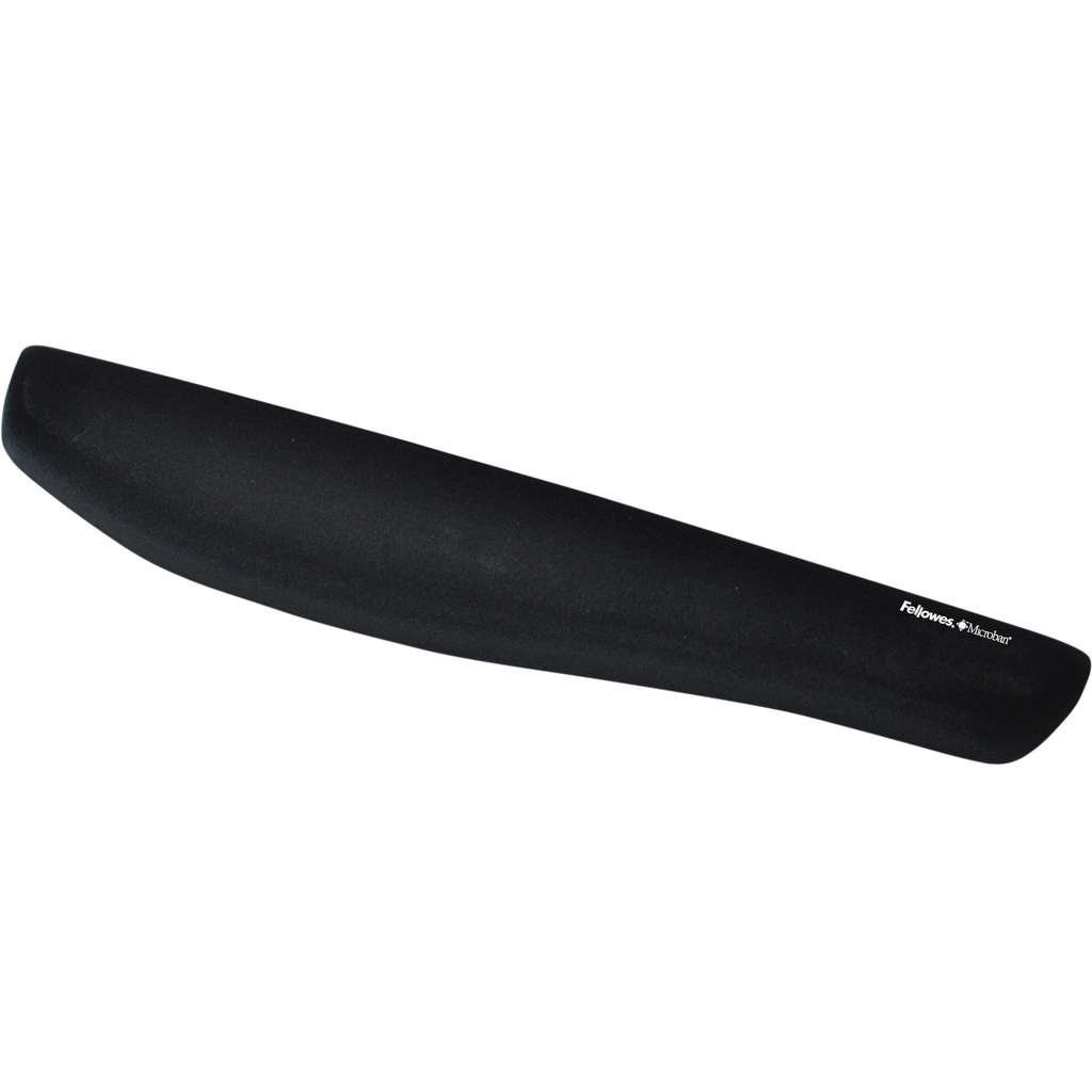[92521] Polssteun Fellowes Plush Touch zwart