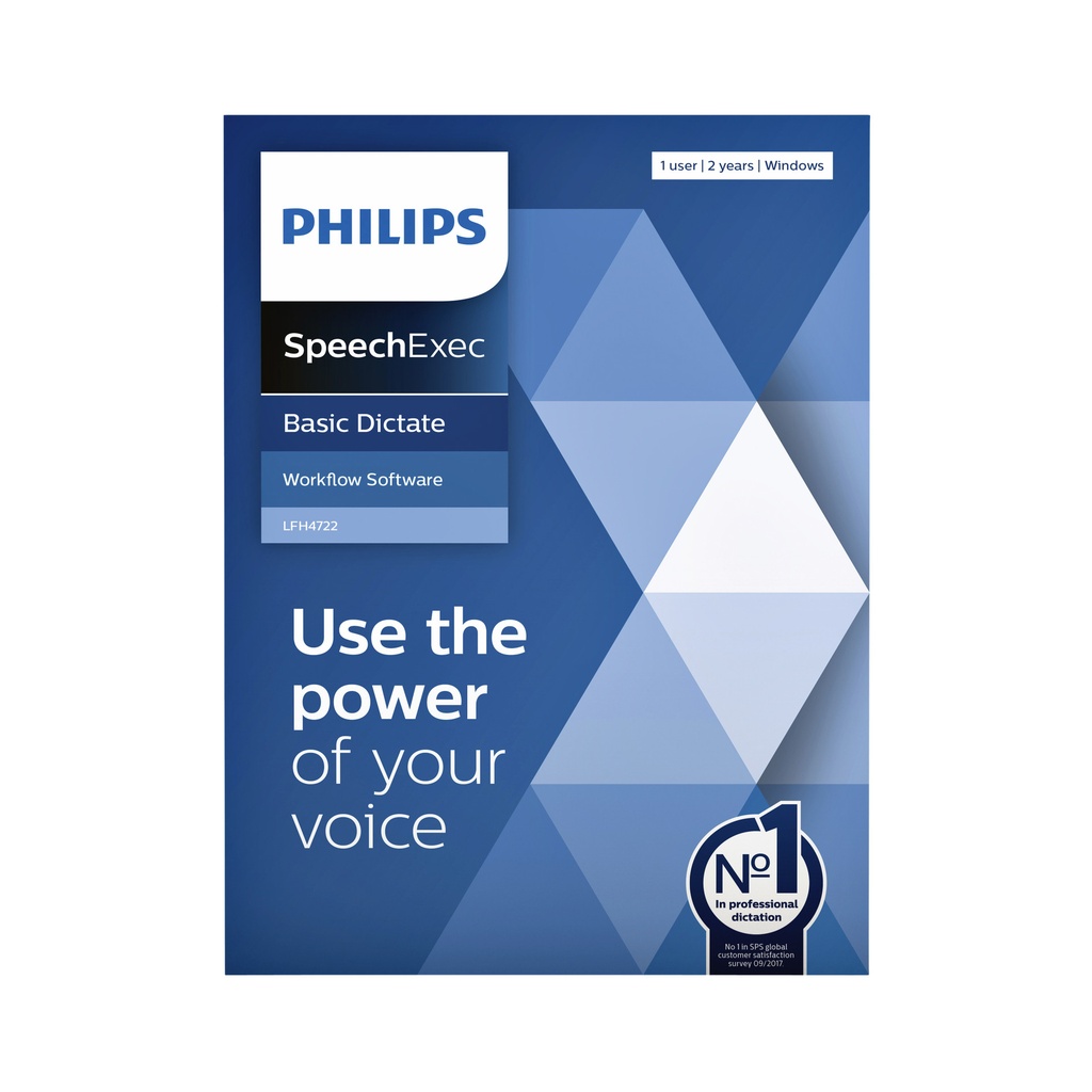 [LFH4722] Licentie Philips LFH4722 SpeechExec Basic Dictate