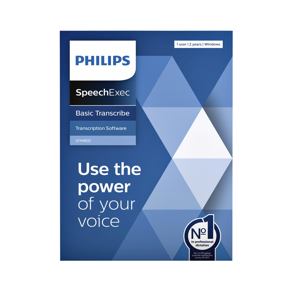 [LFH4622] Licentie Philips LFH4622 SpeechExec Basic Transcr