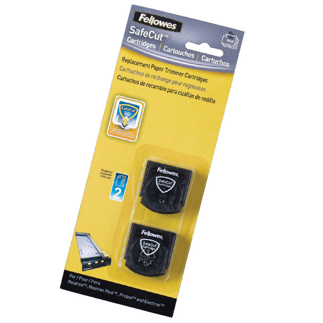 [54114] Snijmessen Fellowes safecut recht 2st