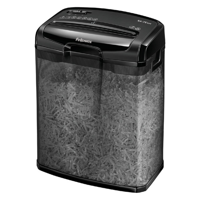 [4701801] Papiervernietiger Fellowes M-7CM 4x35mm