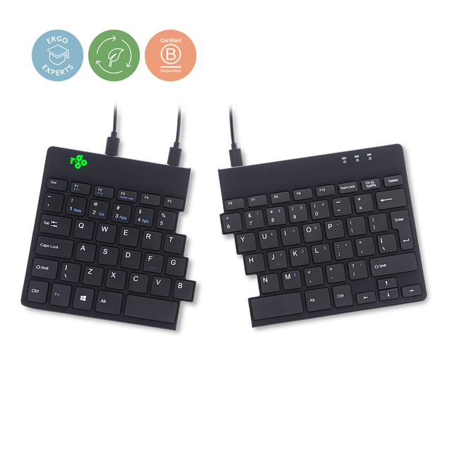 [RGOSP-USWIBL] Toetsenbord R-Go Ergonomisch Split Break QWERTY