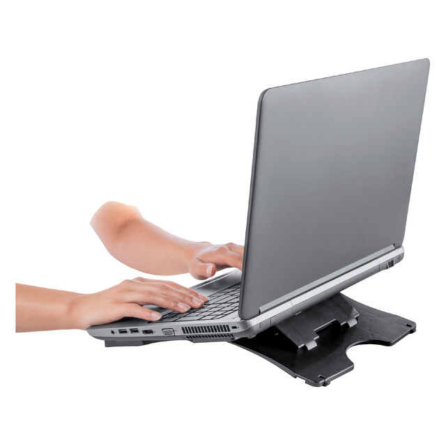 [NS006] Laptopstandaard Quantore verstelbaar antraciet