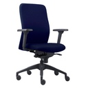Bureastoel Euroseats Vigo 002 blauw