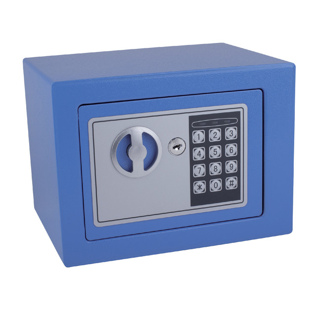 [8005826] Kluis Pavo mini 230x170x170mm elektronisch blauw