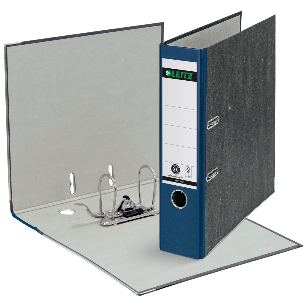 [10805035] Ordner Leitz 1080 180° 80mm karton A4 blauw