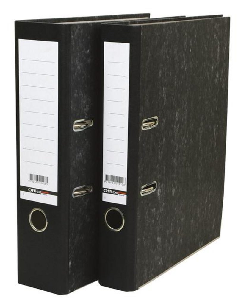 [11391331] Ordner Qbasic A4 80mm karton gewolkt