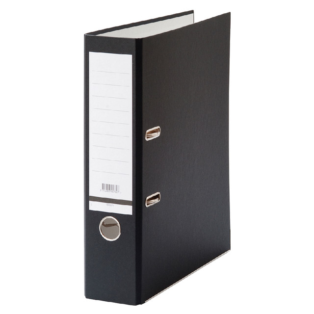 [11395142] Ordner Qbasic A4 80mm zwart