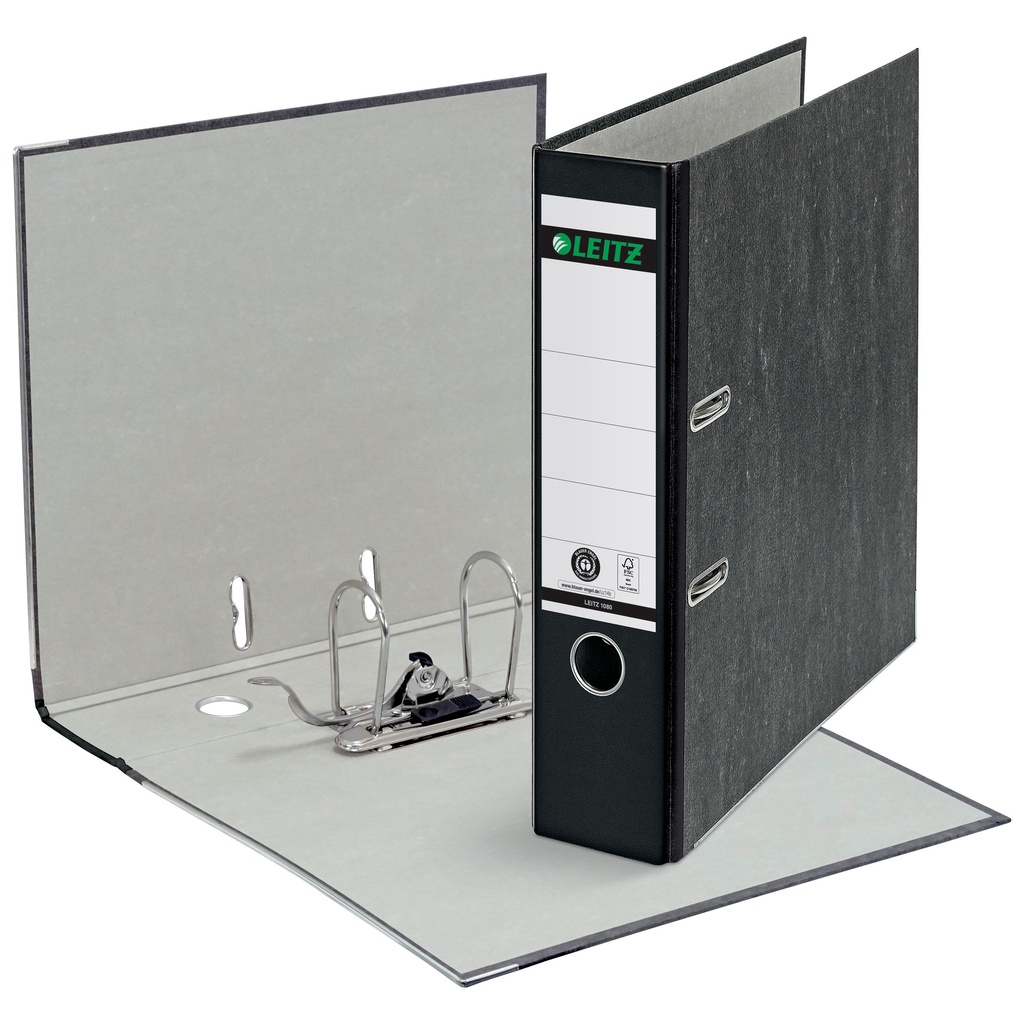 [10805095] Ordner Leitz 1080 180° 80mm karton A4 zwart