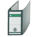 Ordner Leitz 1078 A6 dwars 77mm karton zwart