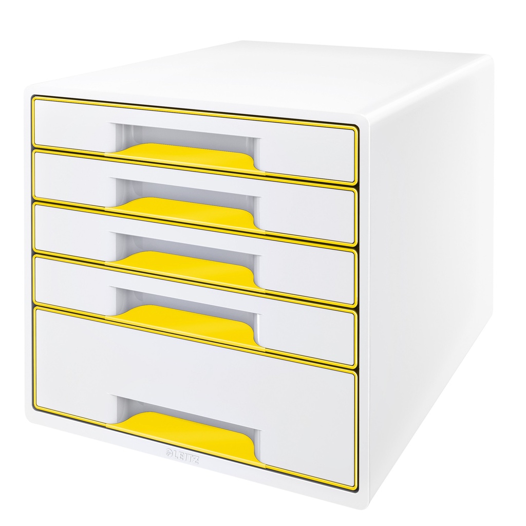 [52142016] Ladenblok Leitz WOW 5 laden wit/geel