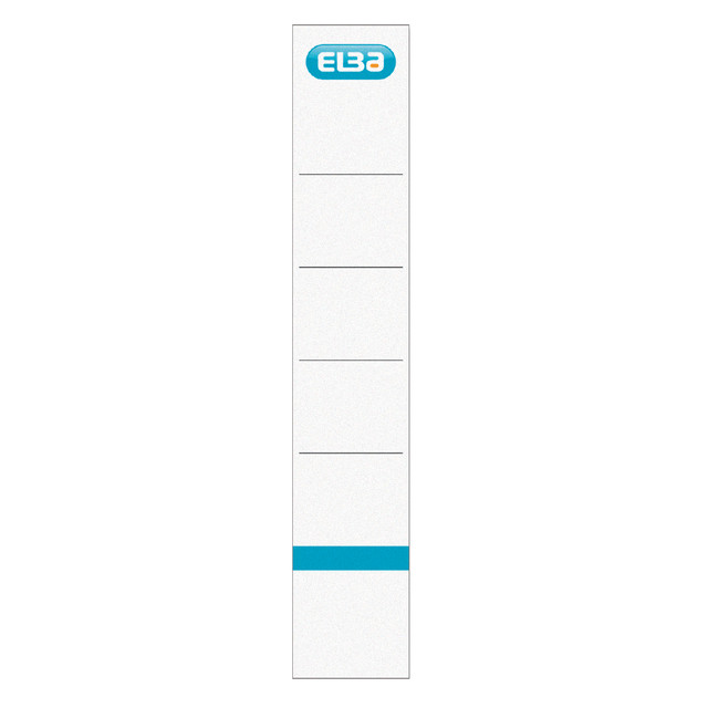 [400039634] Rugetiket Elba 34x190mm zk wt bl 10st