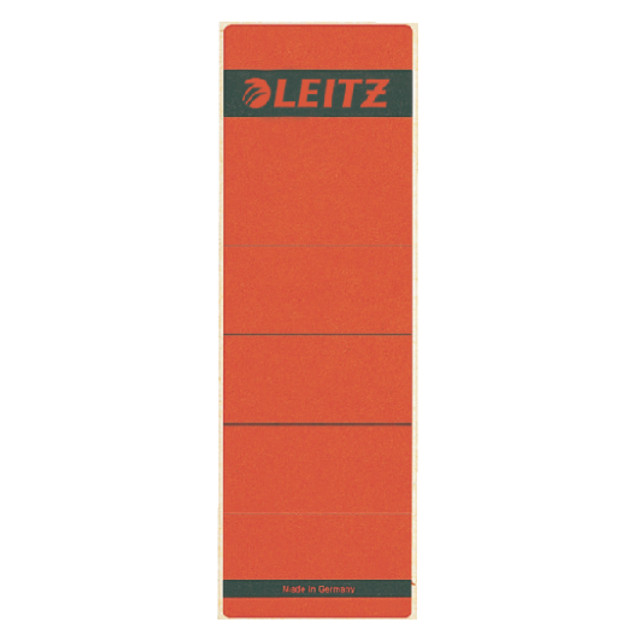 [16420025] RUGETIKET LEITZ 1642 62X192MM ROOD