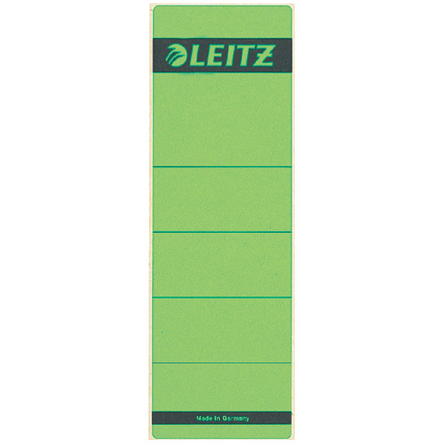 [16420055] RUGETIKET LEITZ 1642 62X192MM GROEN