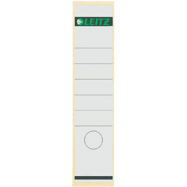 [16400001] Rugetiket Leitz 62x285mm zelfkl wit