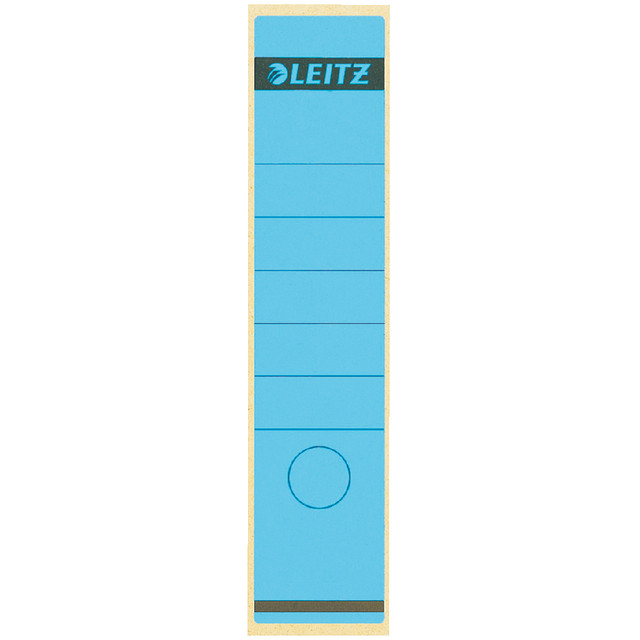 [16400035] Rugetiket Leitz 62x285mm zelfkl blauw