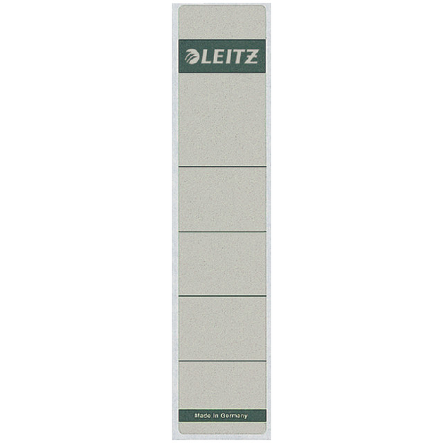 [16430085] Rugetiket Leitz 39x192mm zelfkl grijs