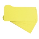 Scheidingsstrook Oxford duo 240x105mm geel 60st