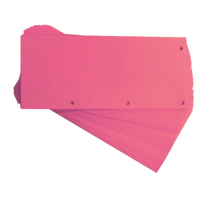 [400014011] Scheidingsstrook Oxford duo 240x105mm roze 60st
