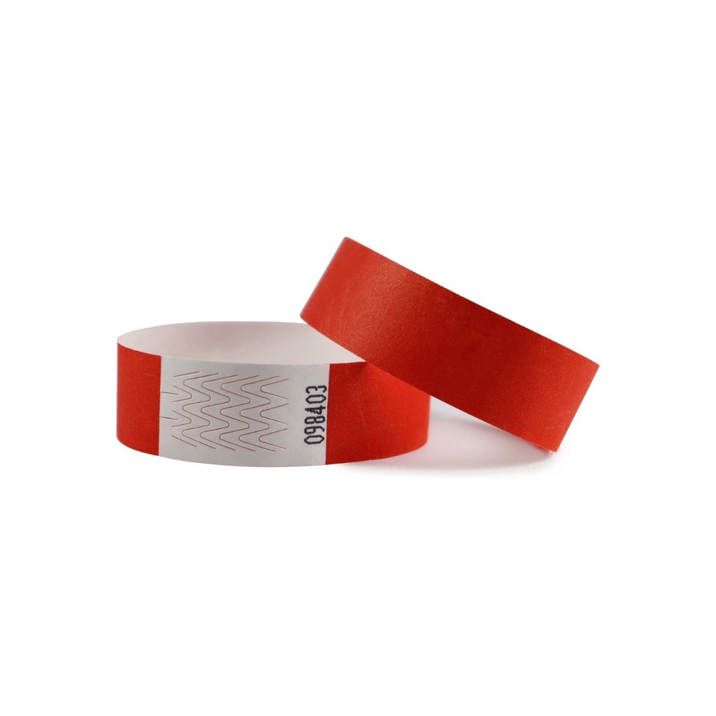 [390003] Polsband Combicraft Tyvek rood 100st