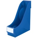 Tijdschriftencassette Leitz extra breed blauw