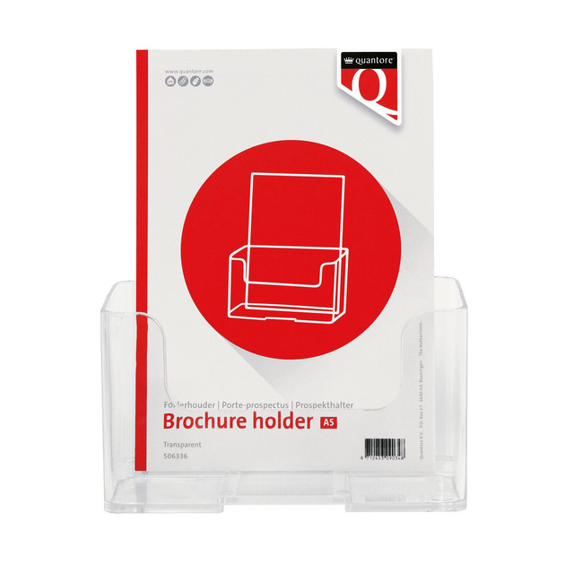 [74901] Folderhouder Quantore A5 transparant