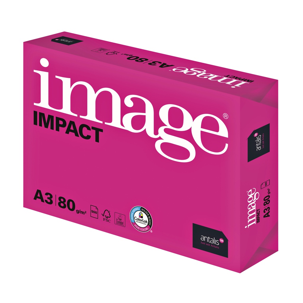 [392964] Kopieerpapier Image Impact A3 80gr wit