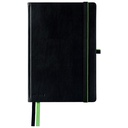 Notitieboek Leitz Complete A5 160blz 100gr lijn zw