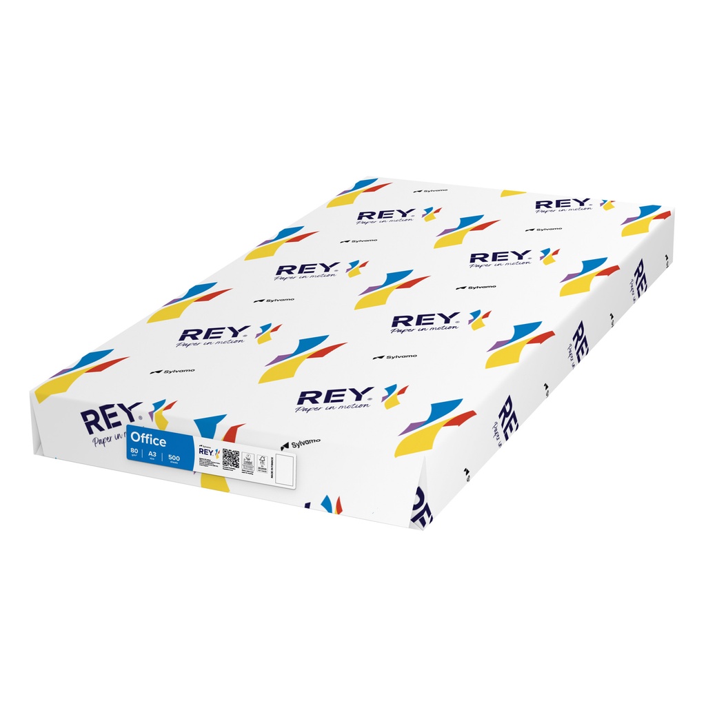 [RYODP080X254] Kopieerpapier Rey Office A3 80gr wit