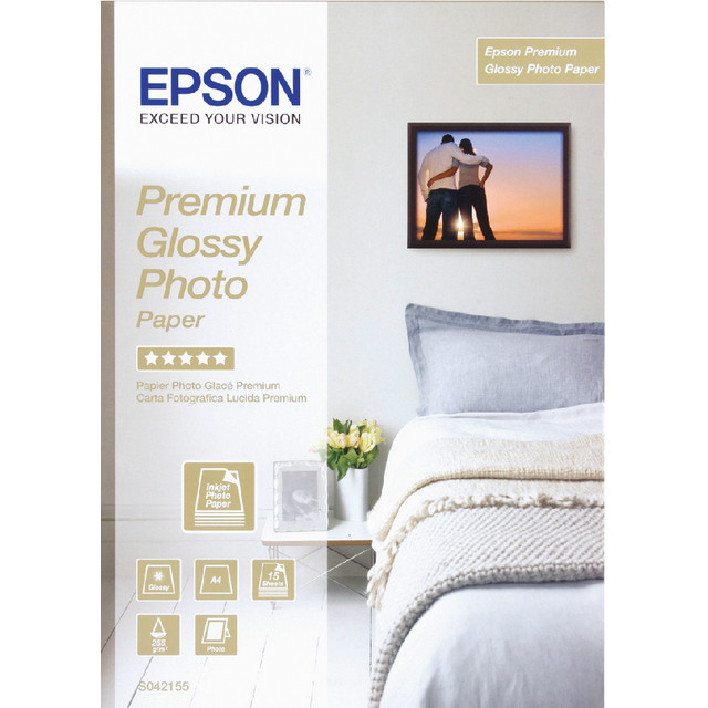 [C13S042155] Inkjetpapier Epson S042155 A4 255gr glans
