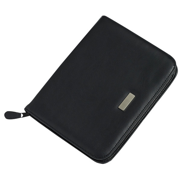 [98994] Schrijfmap Rillstab Excellent deluxe A5 lederlk zw