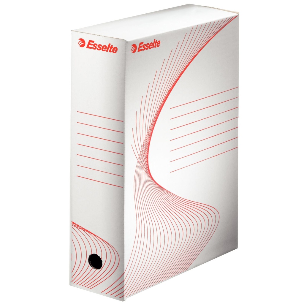 Archiefdoos Esselte standaard 100mm 352 x 250 wit