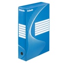 Archiefdoos Esselte Boxycolor 80mm 352x250mm blauw