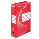 Archiefdoos Esselte Boxycolor 80mm 250x352mm rood