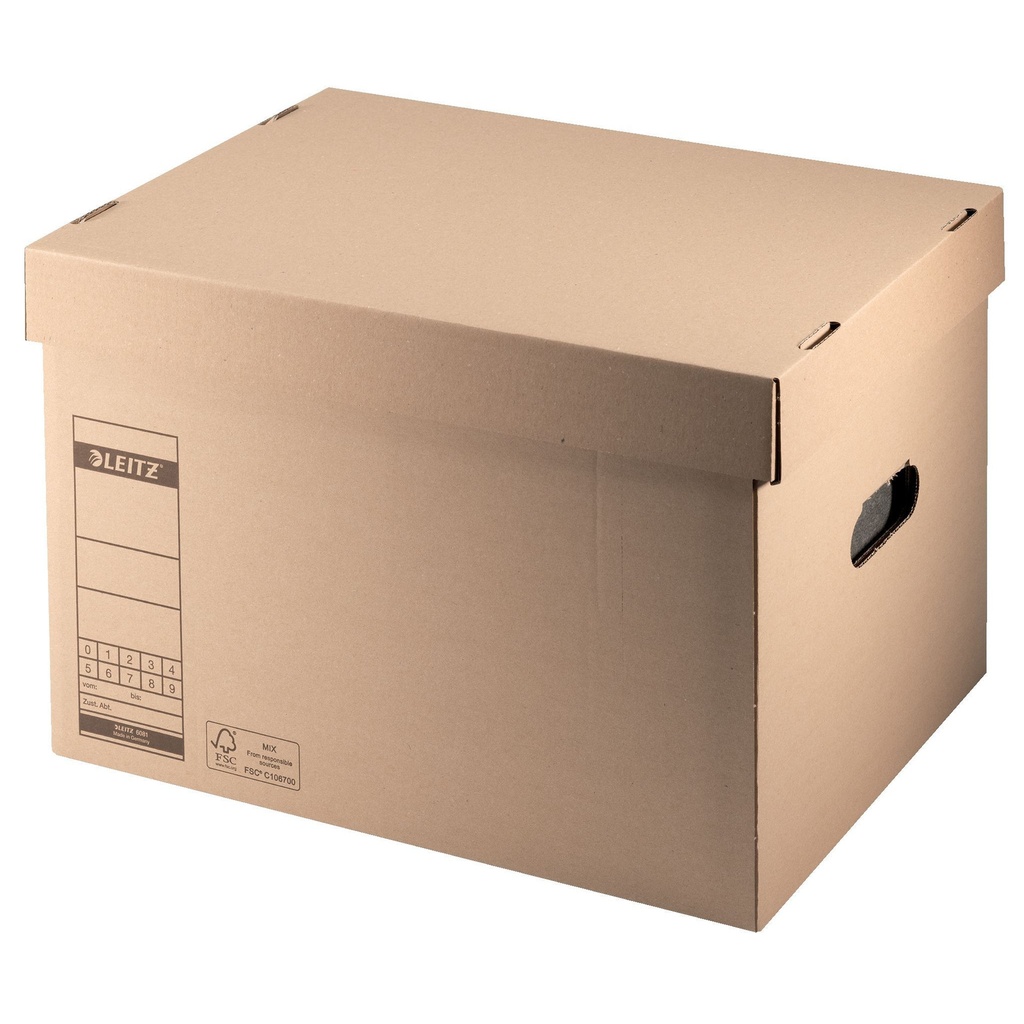 Archiefdoos deksel Leitz Premium 335x280x440mm br