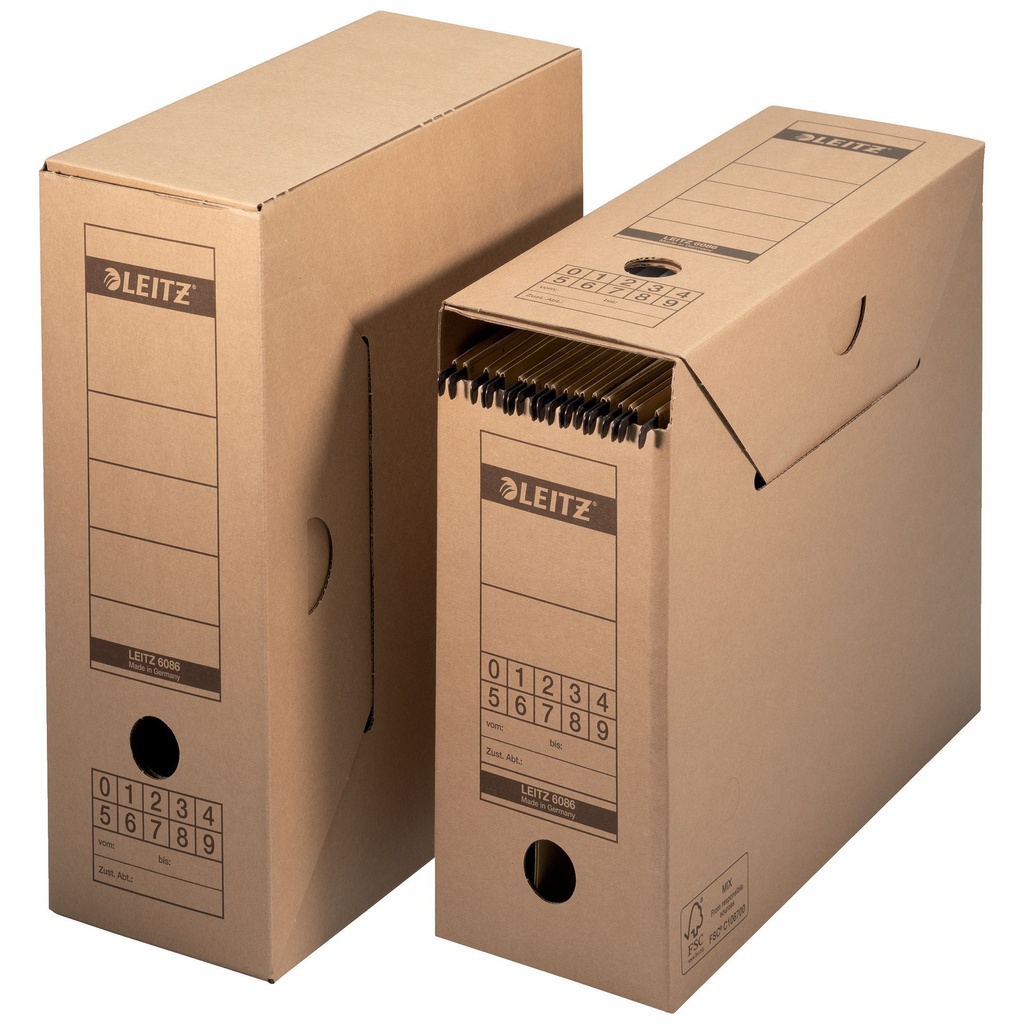 Archiefdoos deksel Leitz premium 120x275x325mm br