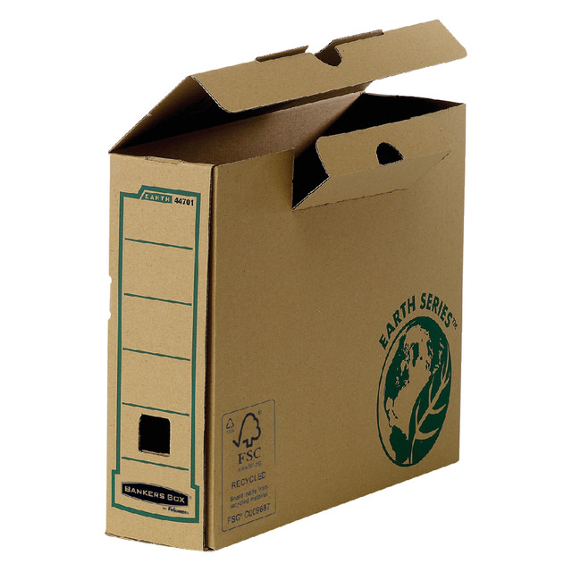 Archiefdoos Bankers Box Earth A4 transfer 80mm br
