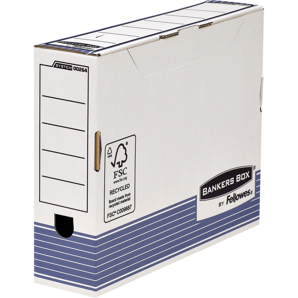 Archiefdoos Bankers box A4 80mm system