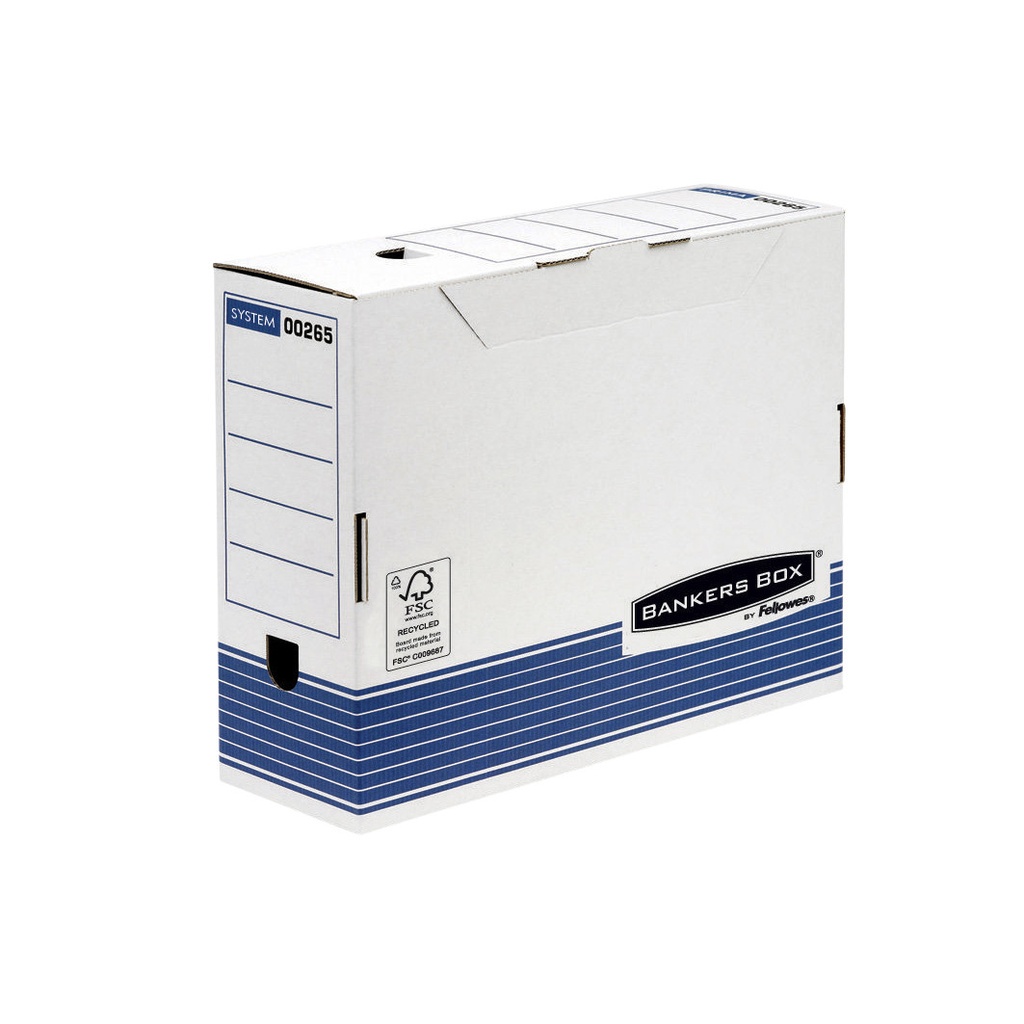 Archiefdoos Bankers box system A4 100mm transfer