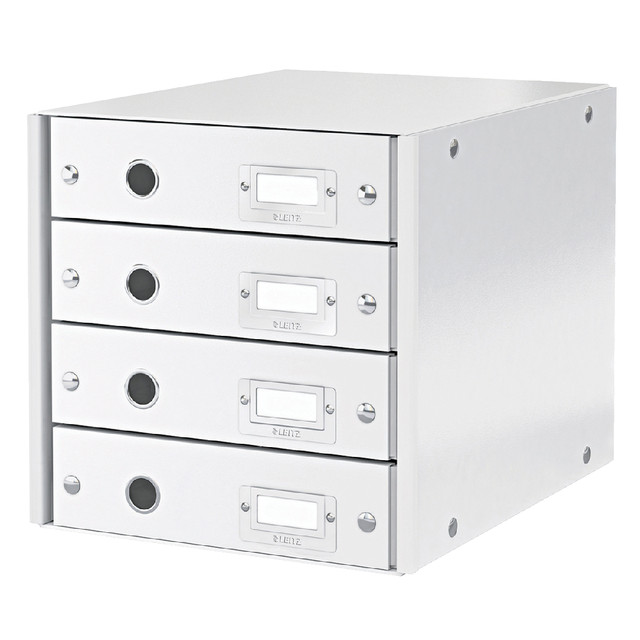 [60490001] Ladenkast Leitz WOW Click Store 4 laden wit
