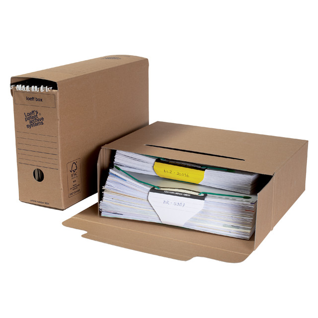 Archiefdoos Loeff 3030 folio 370x260x115mm