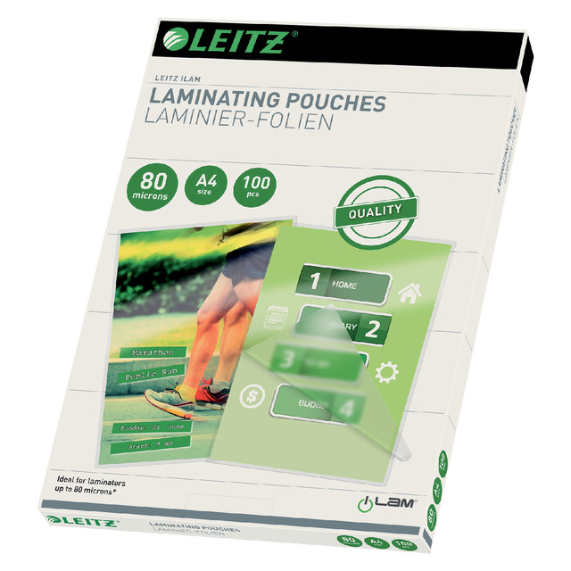 [33818] Lamineerhoes Leitz iLAM A4 2x80micron