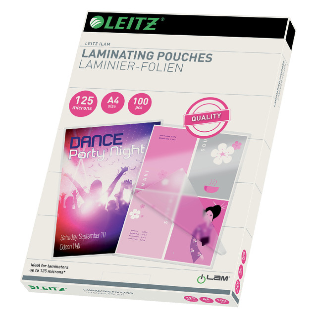 [33808] Lamineerhoes Leitz iLAM A4 2x125micron