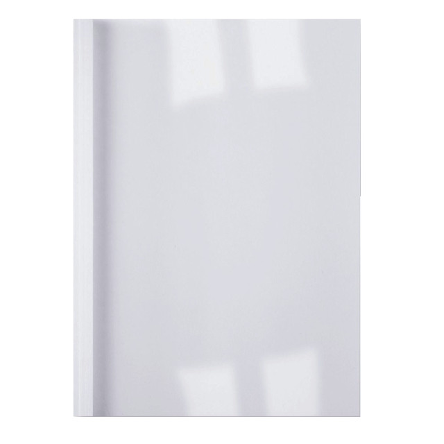 [IB386305] Thermische omslag GBC A4 1.5mm linnen wit