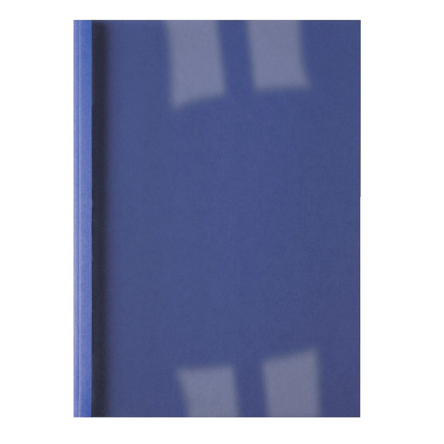 [IB386619] Thermische omslag GBC A4 3mm linnen donkerblauw
