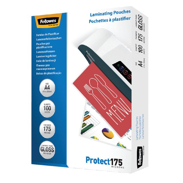 [5308703] Lamineerhoes Fellowes A4 2x175micron